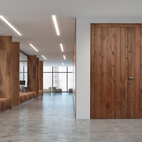 FNR.07 Usa de interior finisaj furnir noce